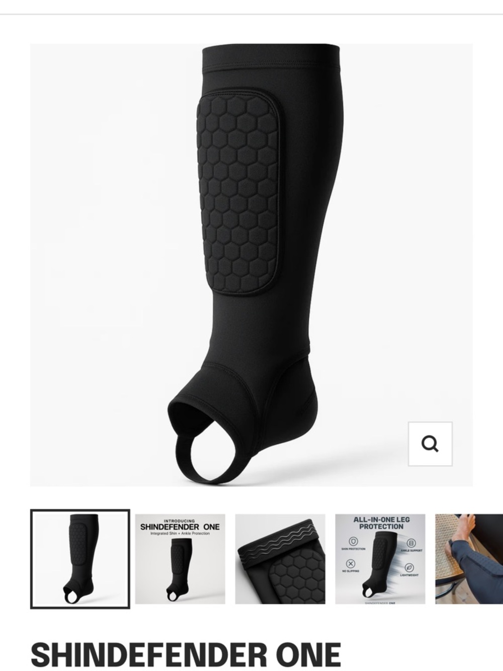 Boy’s Shindefender Shinguards - Black